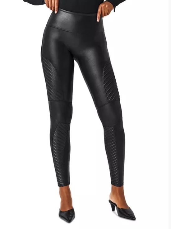 Spanx Pants - Spanx Faux Leather Moto Leggings